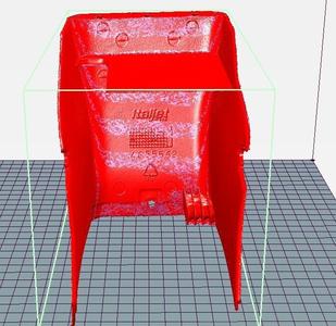 Center console part 2 (battery cover) Italjet Dragster