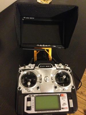 FPV LCD Holder Mount Flysky FS-T6