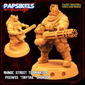 RHINOC STREET TERMINATOR PEWEE TINYTAIL JHONSON