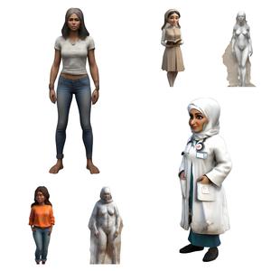 Diverse Characters Collection Vol. 1
