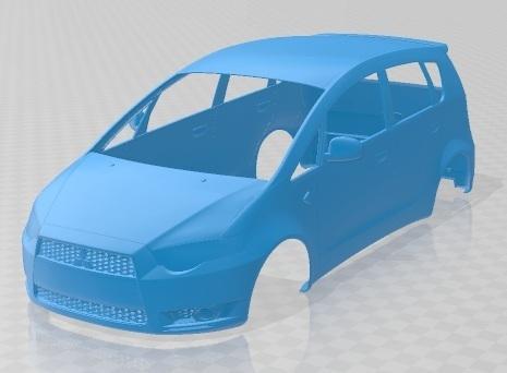 Mitsubishi Colt 5 Door 2009 Printable Body Car