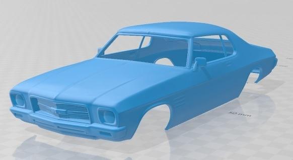Holden Monaro Coupe GTS 350 1971 Printable Body Car