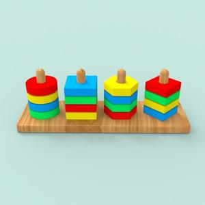 Geometric Shape Sorting Toy