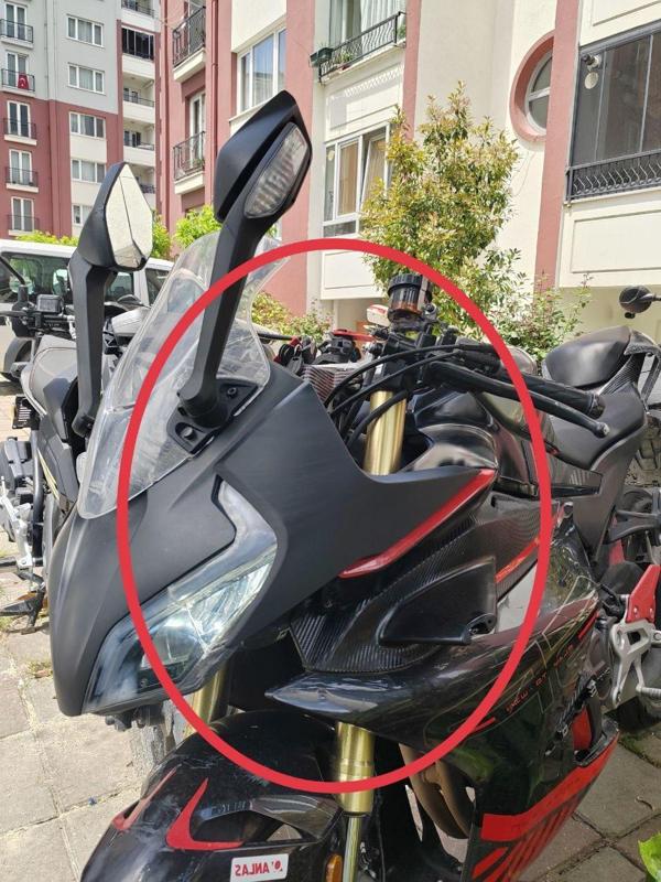 Cfmoto 450SR motorcycle fairings head (Left)