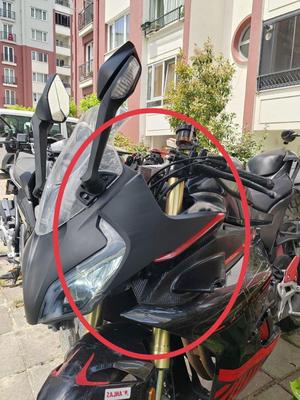 Cfmoto 450SR motorcycle fairings head (Left)