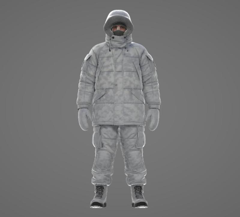 Arctic Combat Operator – Winter Camouflage Full Suit