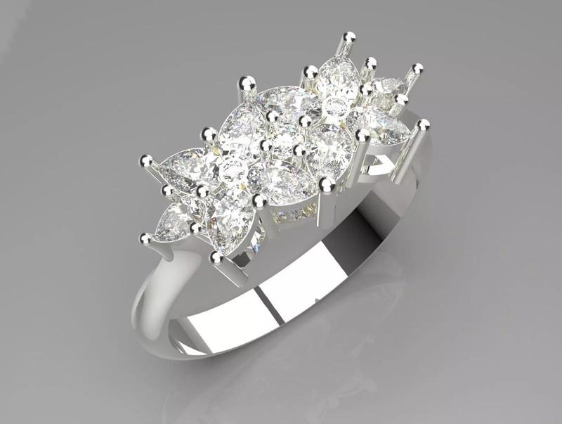 luxury bride wedding ring jr00138
