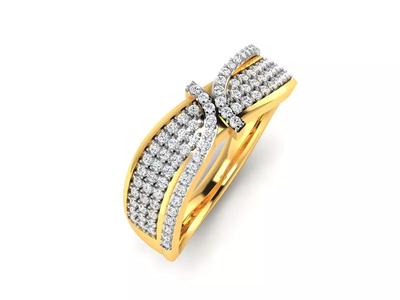 Women ring 3dm Render details