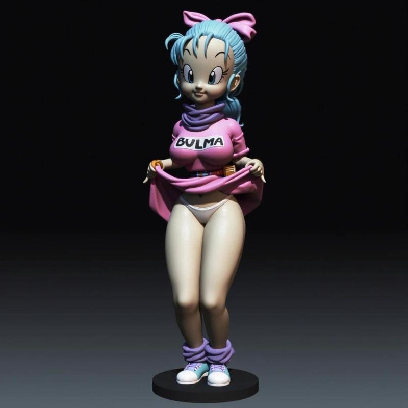 Bulma Pin-Up Fanart