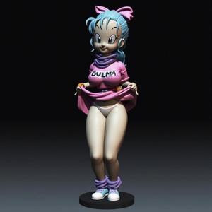 Bulma Pin-Up Fanart