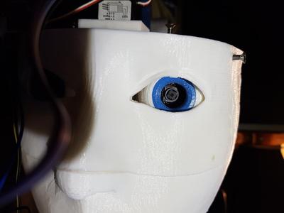InMoov Raspberry pi camera 2.1 raspicam modification