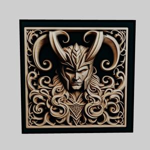 Loki Norse God 3D Printer