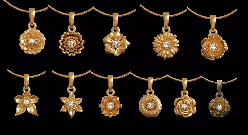 PENDANTS FLOWERS