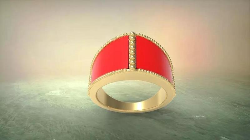 Special ring with resin model unisex for men for woman lms01