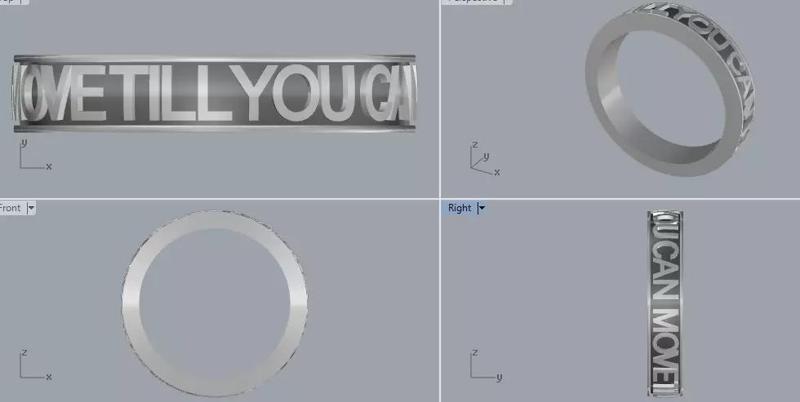 925 Sterling Silver Move Till You Can Ring Jewelry