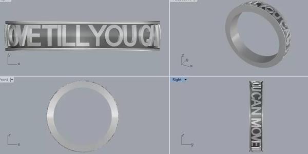 925 Sterling Silver Move Till You Can Ring Jewelry
