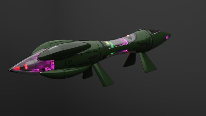 MACROSS PLUS YF Foldbooster for Bandai 1/100 model kits