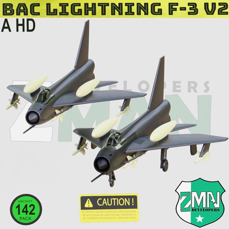 BAC ELECTRIC LIGHTNING F3 V2