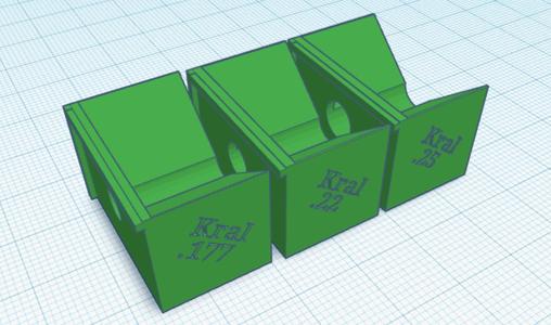 Kral Puncher Single Shot Trays .25 .22 .177