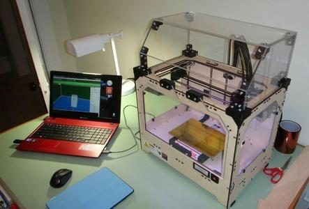 Makerbot Replicator Enclosure (No Laser Needed)