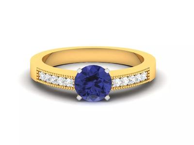 Solitaire Engagement Wedding Ring