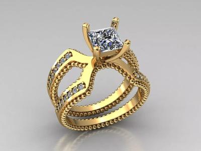 solitaire wedding engagement ring