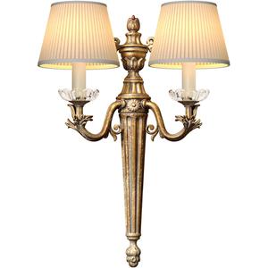 Bronze Antique Wall lamp Sconce Light in American Classic Style 3D model