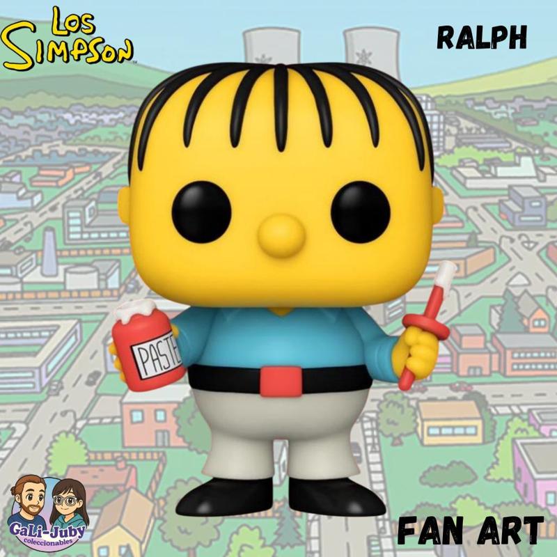Ralph - The Simpsons Funko Fan Art
