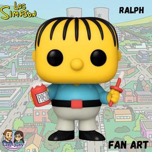 Ralph - The Simpsons Funko Fan Art