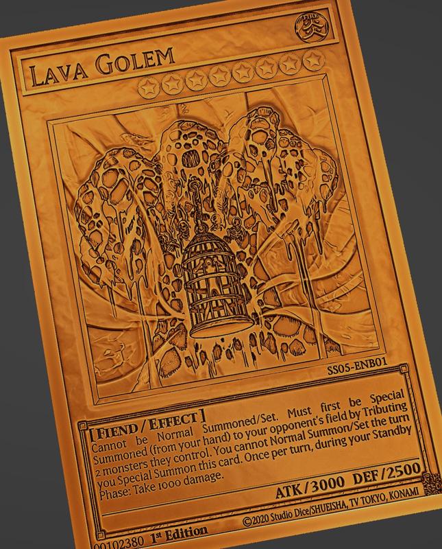 lava golem - yugioh