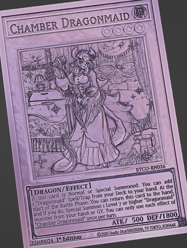 chamber dragonmaid - yugioh