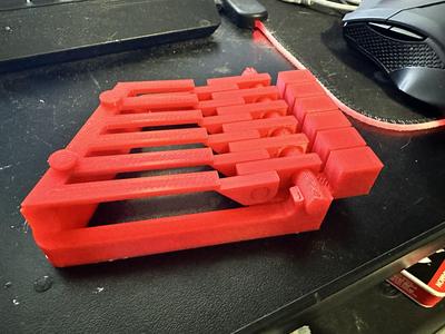 "Plinking" piano