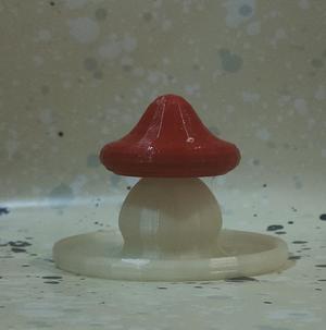 Mushroom ring holder