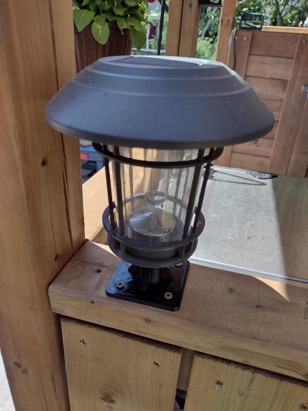 Solar Lamp Base