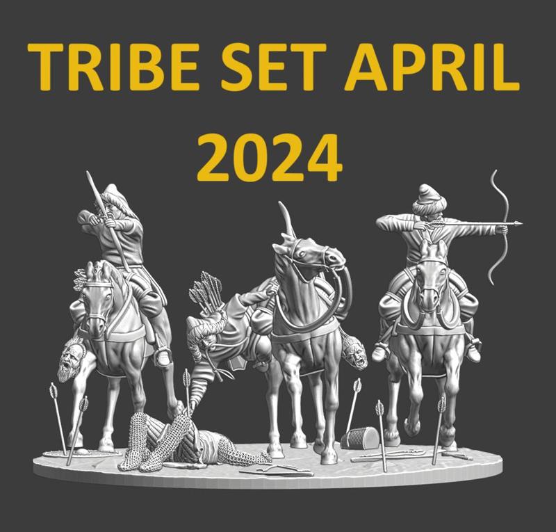TRIBE SET APRIL 2024 - Steppe Warriors
