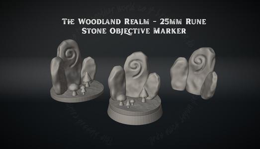 The Woodland Realm - Rune Stone Objective Marker