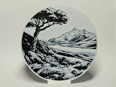 Beautiful Landscape Coaster
