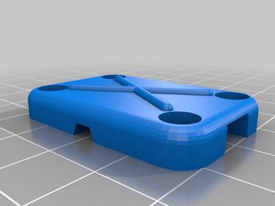 Tamiya TL-01 rear chassis brace / bumper replacement