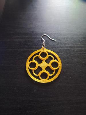 Circular earring