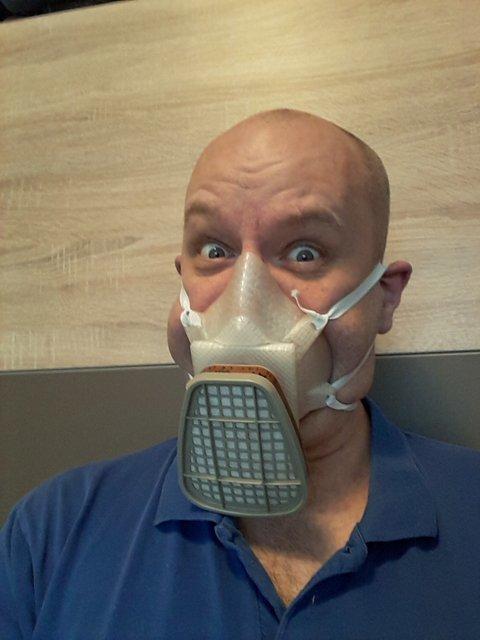 Half Facepiece Respirator - compatibile with 3M filters