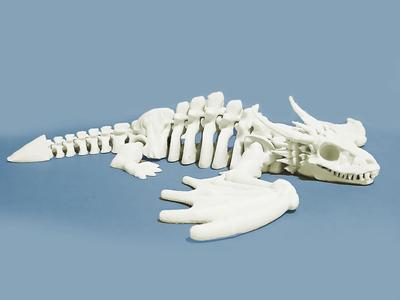 articulated skeleton dragon