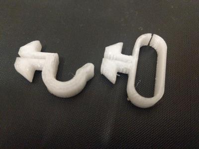 T-Slot Hooks And Cable Mounts (Designed for 40x40mm T-Slot) (OpenSCAD)