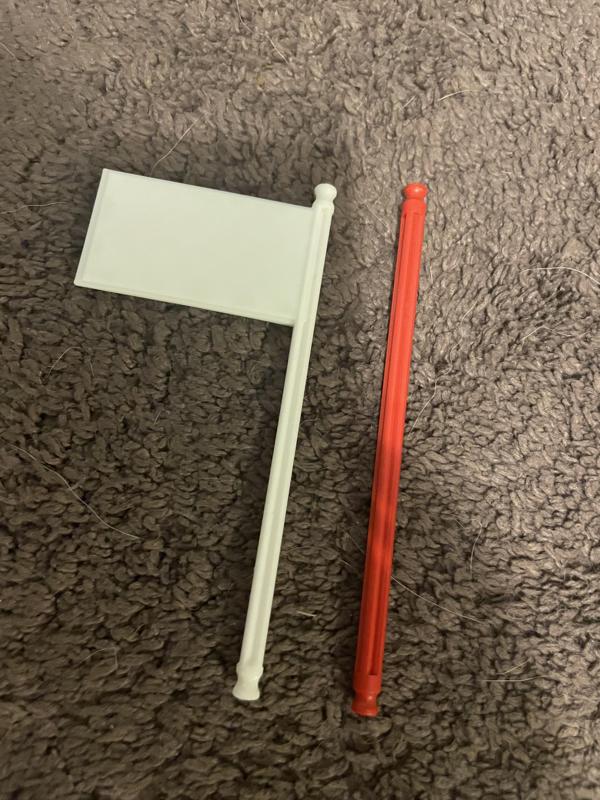 K'nex Red Rod Flag