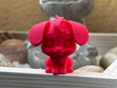 Chibi Puppy Keychain 