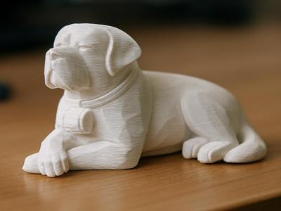 Low poly cute Saint Bernard (sell it!)