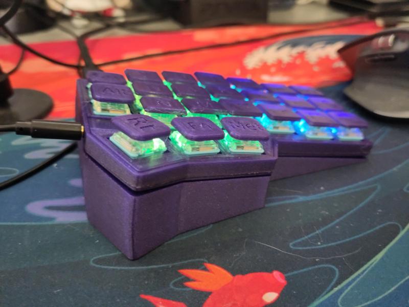 Corne (crkbd) v4.1 Tenting Base