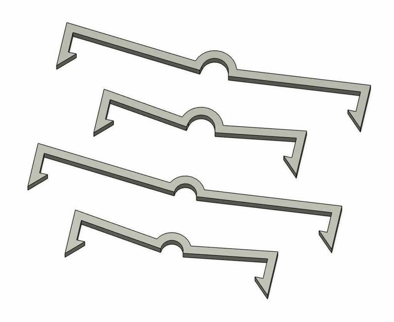 Pegboard clips
