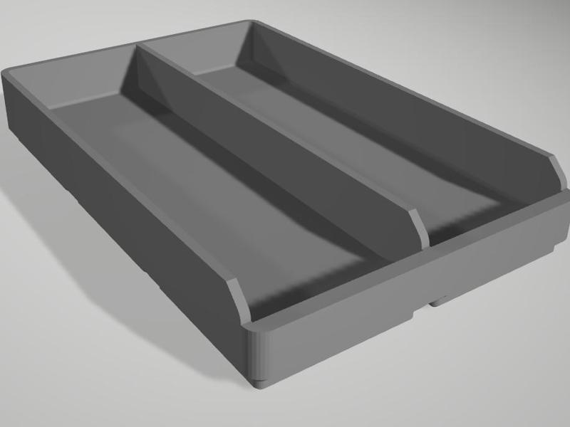 Gridfinity Filament Clip Tray for A1 Mini