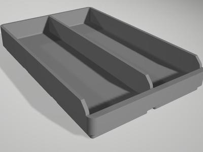 Gridfinity Filament Clip Tray for A1 Mini