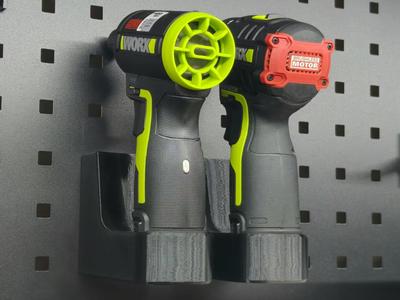 High-strength Worx 12V Tool Pegboard Organizer